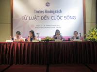 Khai mạc Hội nghị Quốc gia về Phòng, chống bạo lực gia đình 2012