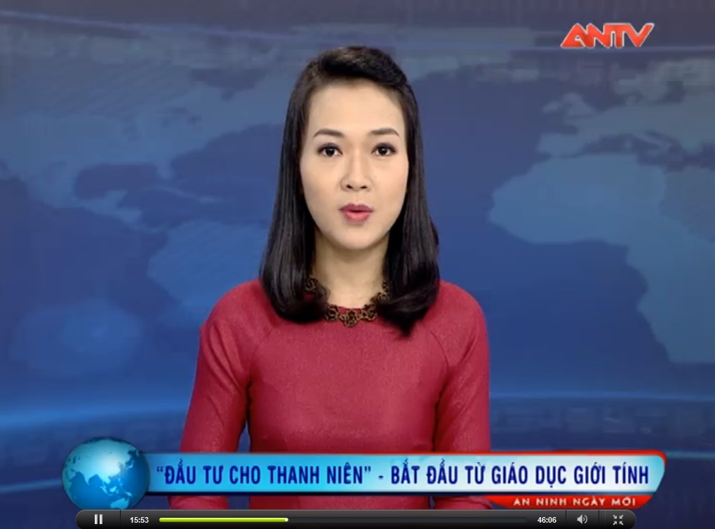 ANTV đưa tin về tọa đàm "Cơ thể của con, tương lai của con"