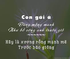 Là con gái càng cần phải trưởng thành và mạnh mẽ bởi lẽ chúng ta yếu đuối cho ai xem?