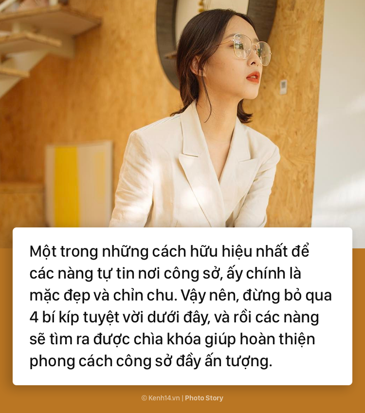 Tips mặc đẹp giúp các nàng công sở ghi điểm tuyệt đối trong mắt người đối diện