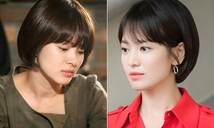 Để kiểu tóc 10 năm trước, Song Hye Kyo chứng minh 'bị thời gian lãng quên'