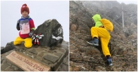 Thực hiện lời hứa với mẹ, bé 8 tuổi chinh phục đỉnh núi cao 3952 mét