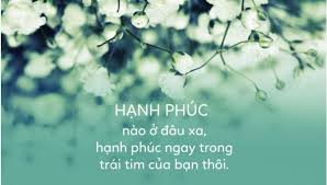 Vị của hạnh phúc