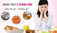 Giải đáp thắc mắc: Mới có thai nên kiêng gì?