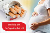 Tác hai của thuốc lá đến sức khoẻ của mẹ bầu và trẻ nhỏ
