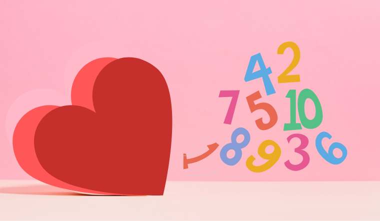 Tìm hiểu mật mã tình yêu thể hiện qua các con số
