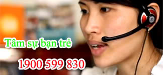Tâm sự bạn trẻ hotline 1900 599 830 - Một năm nhìn lại